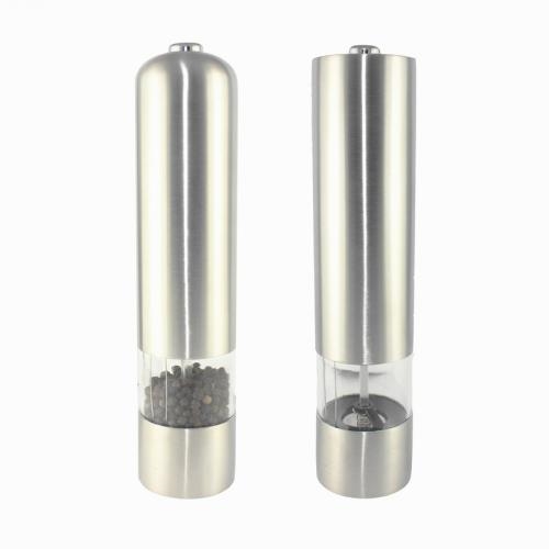 Dụng cụ xay tiêu inox bằng tay (đầu tròn và đầu phẳng)