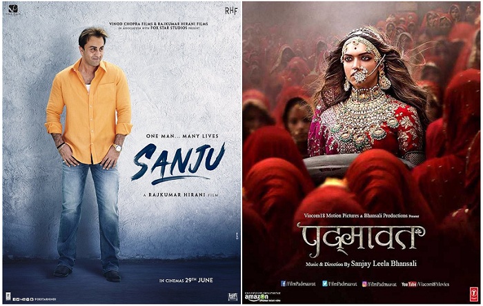 Highest Grossing Bollywood (Hindi) Movies of 2018