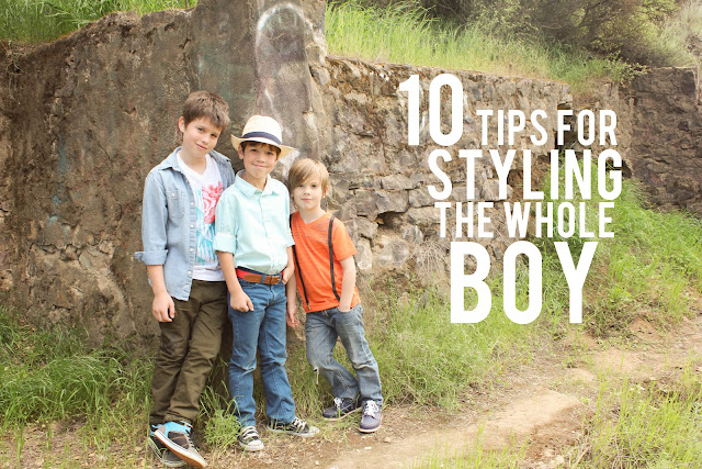 ten tips for styling the whole boy