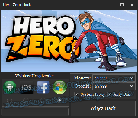 Hero Zero Hack na Oponki