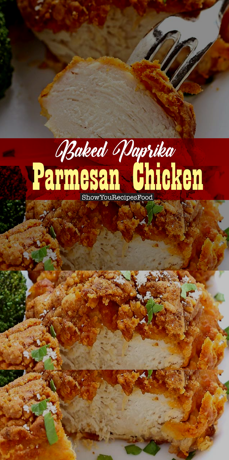 Baked PaprikaParmesan Chicken Show You Recipes