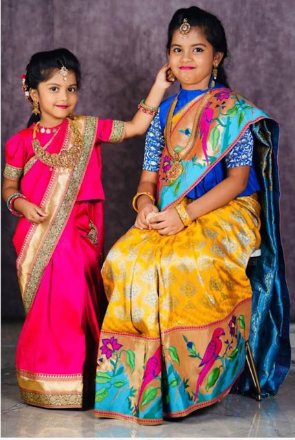 Cute Kids in Nikitha Linga Jewellery - Jewellery Designs