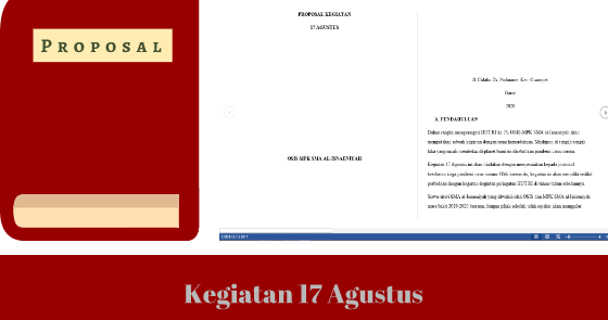Contoh Proposal Kegiatan Sekolah 17 Agustus - Tentang Proposal