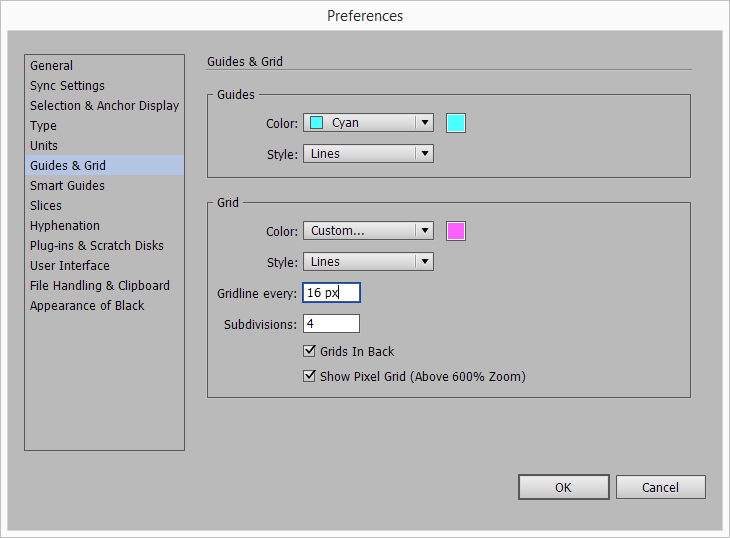 keep it simple Setting Up Rectangular Grid in Adobe Illustrator