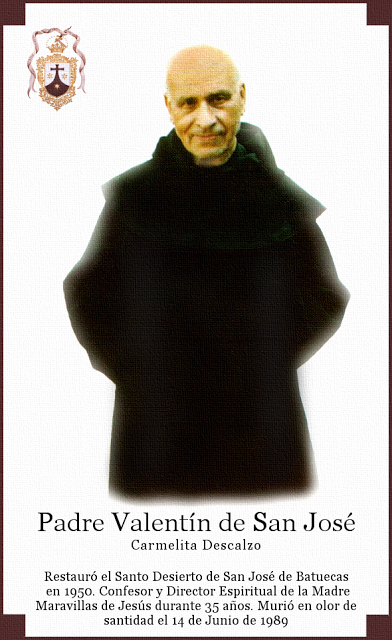 CON DIOS A SOLAS, por el Padre Valentín de San José, OCD