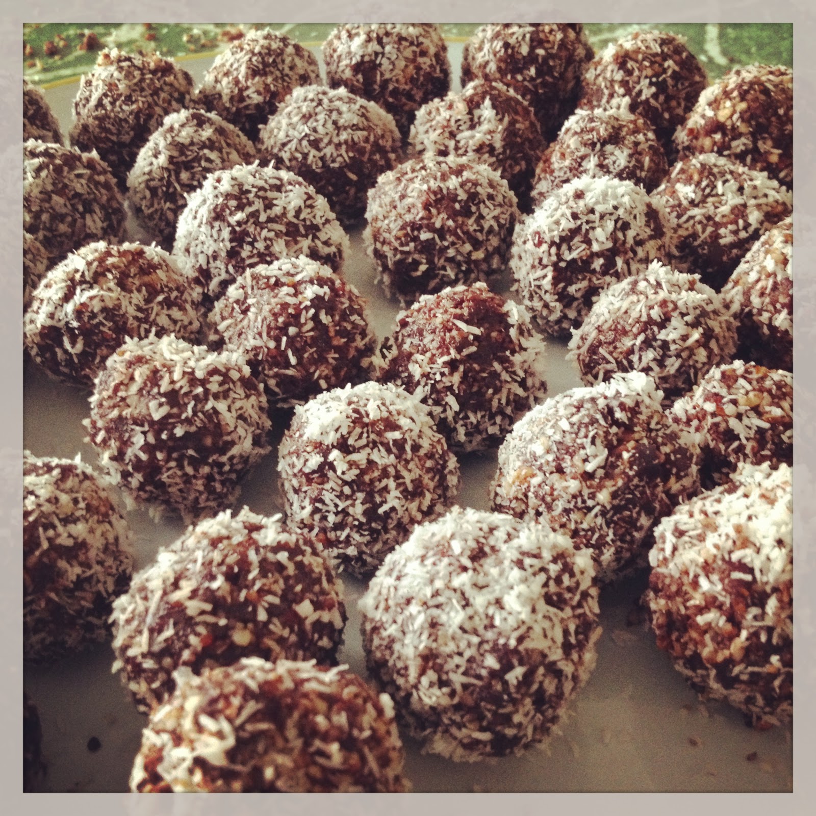 Healthy Chocolate Truffles Yellow Dandy