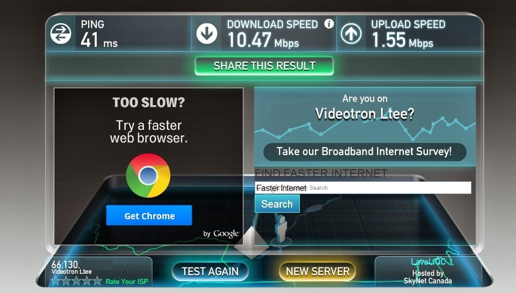 Download speed test videotron modelspole