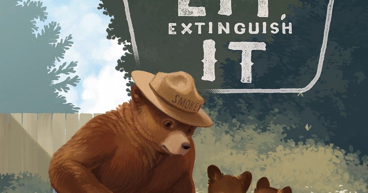 The Adventures of Team WilSun June OMG Smokey Bear Panel Quilt