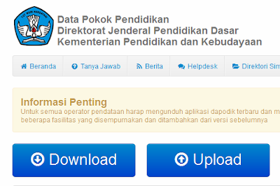 Telah Dirilis Aplikasi Dapodik Terbaru Tahun 2013