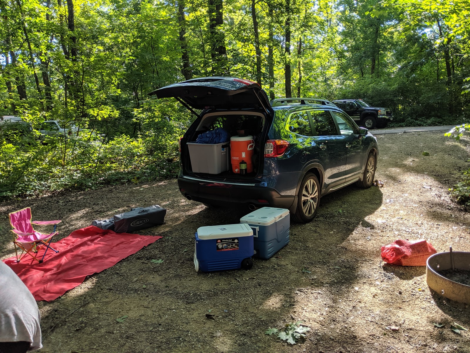 Car Camping with a 1 year old