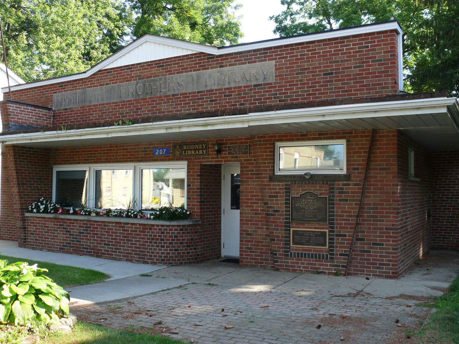 Ontario War Memorials Rodney