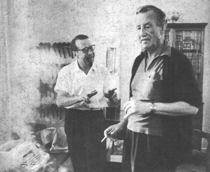 Ian Fleming y Georges Simenon