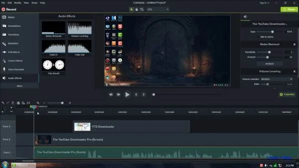 Camtasia Studio - 11 Software Video Editor Terbaik Untuk Windows