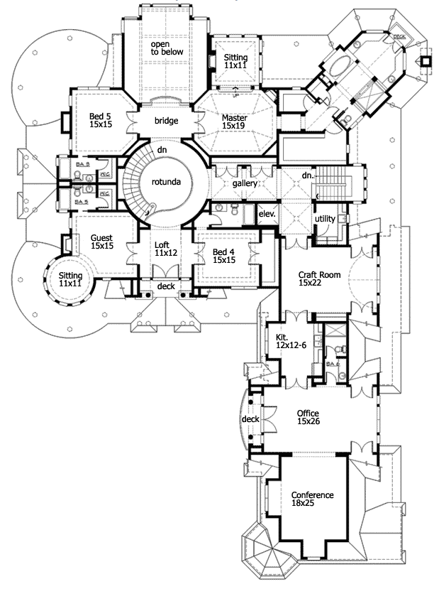 Mansions & More Newport Masterpiece House Plan with