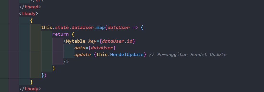 Tutorial CRUD React-Js API #3 : ( UPDATE ) Edit data Dengan DataBase ...