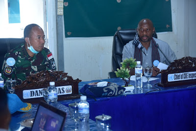 Ketua Tim COE MONUSCO: Hasil Inspeksi Satgas TNI Konga XXXIX-B RDB Dinyatakan Sangat Baik