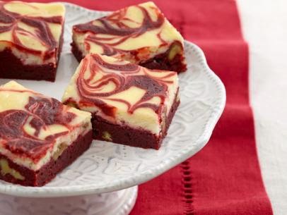 Red Velvet and Cream Cheese Swirl Brownies Recipe