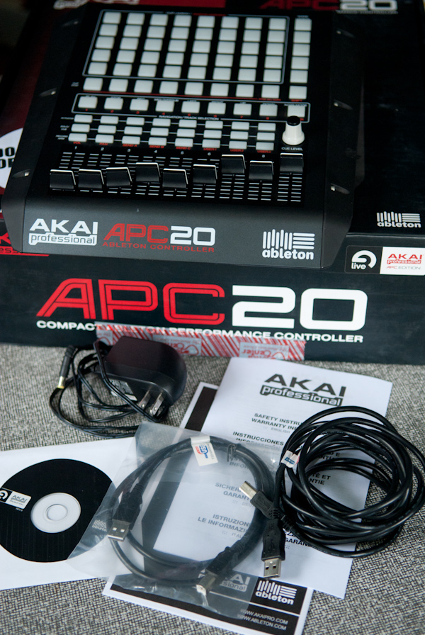 heygreenie: akai apc 20 abelton live controller * SOLD