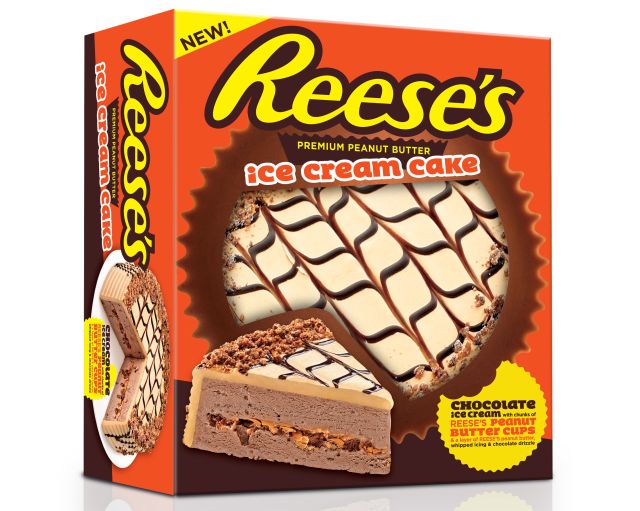 New Reese's Ice Cream Cakes Available Now in Grocery Stores