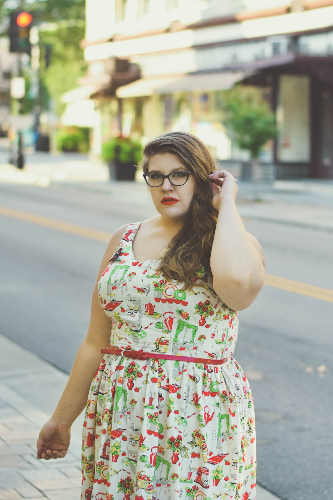 The Classy Junk Fifties Kitchen Dress Outfit