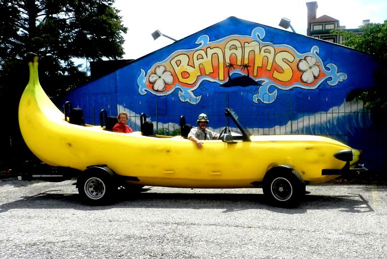 The Flying Tortoise The Big Banana Car Travels The World...