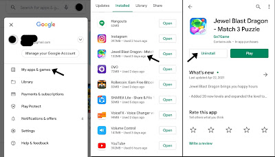 Cara Uninstall Aplikasi Android Melalui Play Store Cara Uninstall Aplikasi Android Melalui Play Store