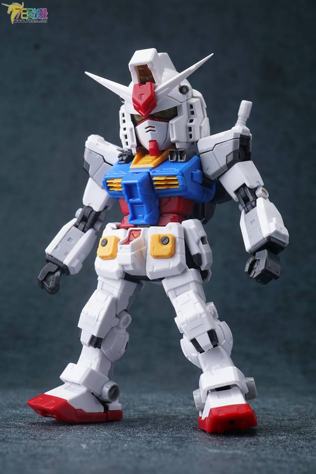 Suntoys SD MG RX782 Gundam Sample Build and Size Comparison