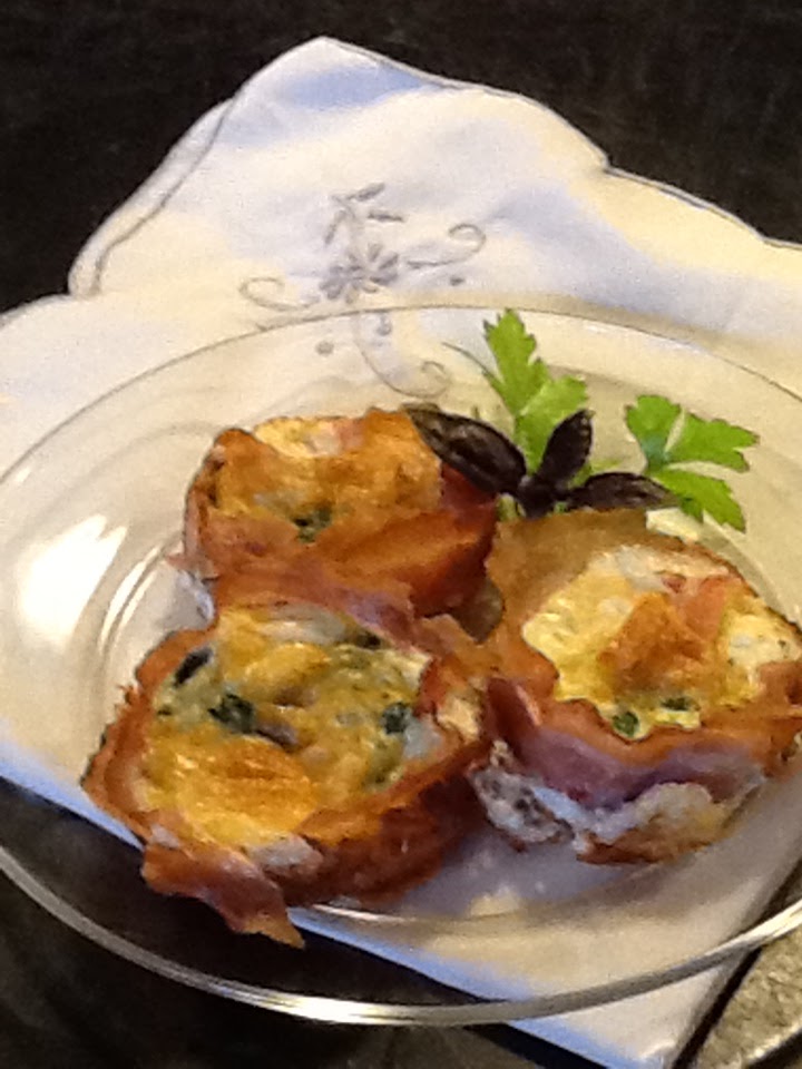 The Cook's Concern Baked Pancetta Egg Cups