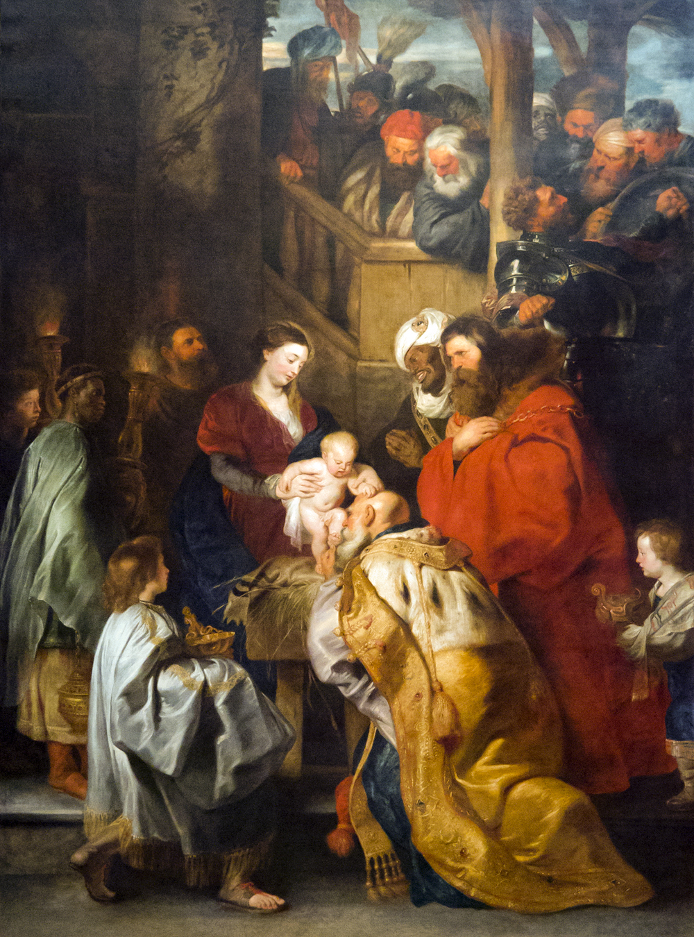 La Adoración de los Magos (Pedro