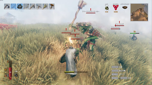 Valheim13 ゴブリン野営地画像