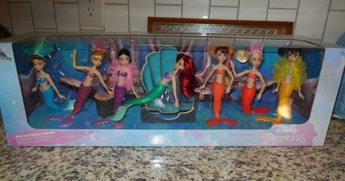 ariel and her sisters dolls