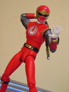 SH Figuarts Hurricane Red Hurricaneger Power Rangers Ninja Storm Bandai Tamashii Nations