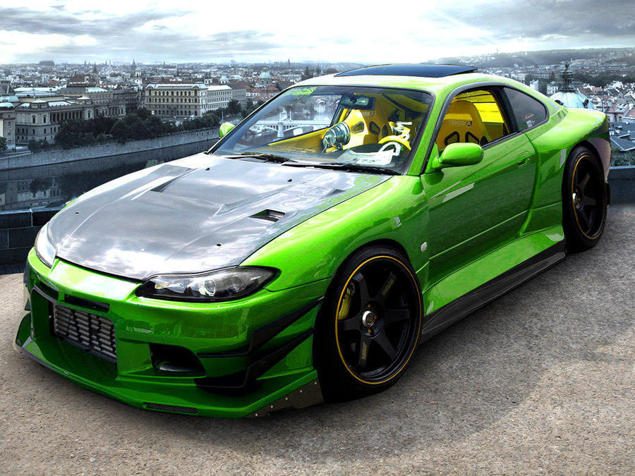 Nissan Silvia s15 Green