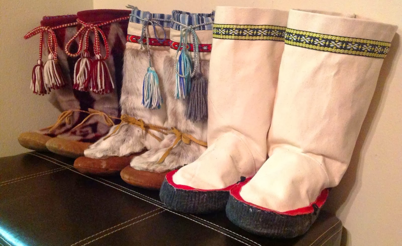 My Nunavut Adventure: Traditional Sewing of Kiiyuk Kamiks - Western ...