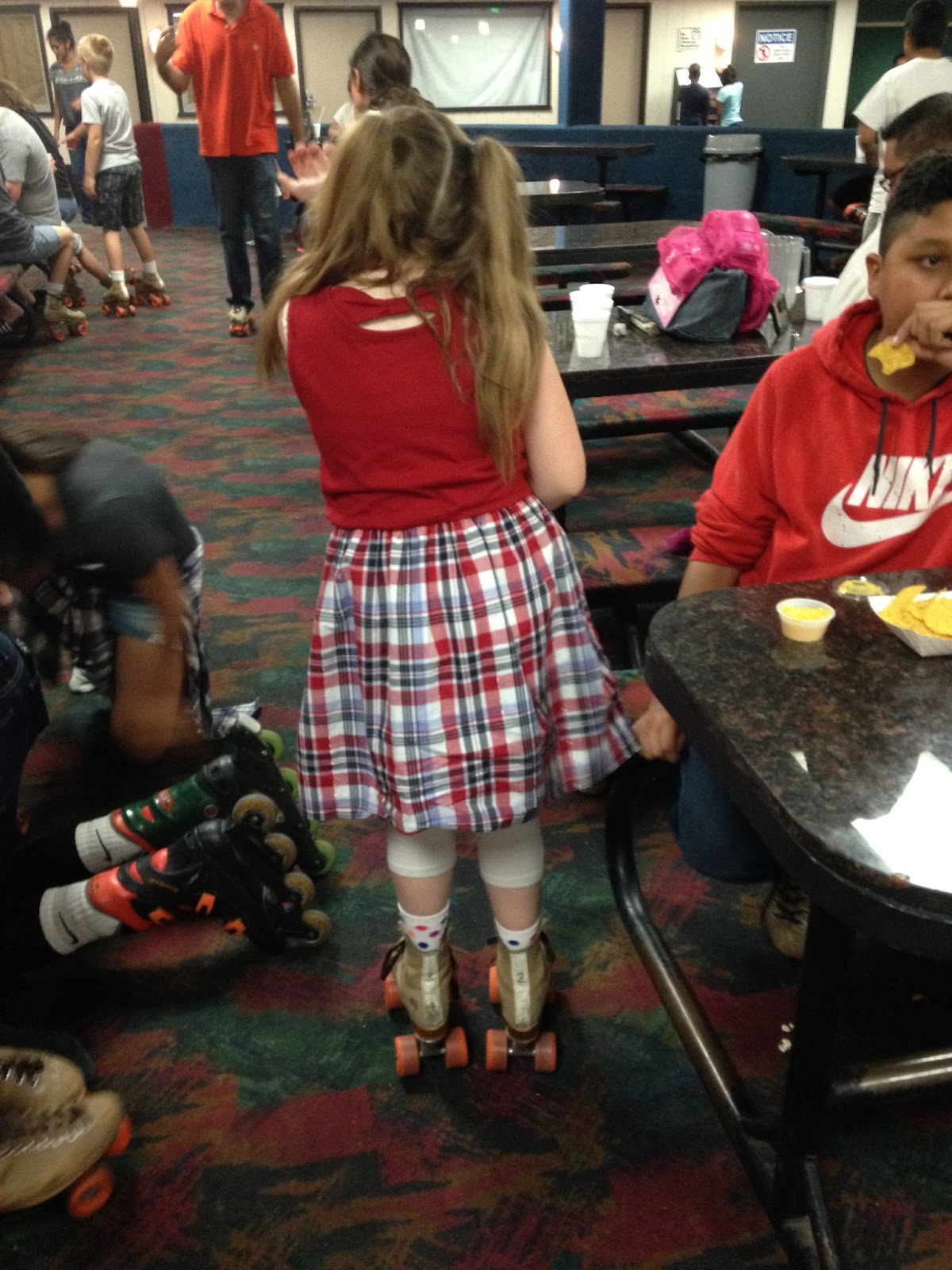 and Charlotte's Adventures Roller Skating First!