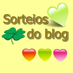 Sorteios do blog