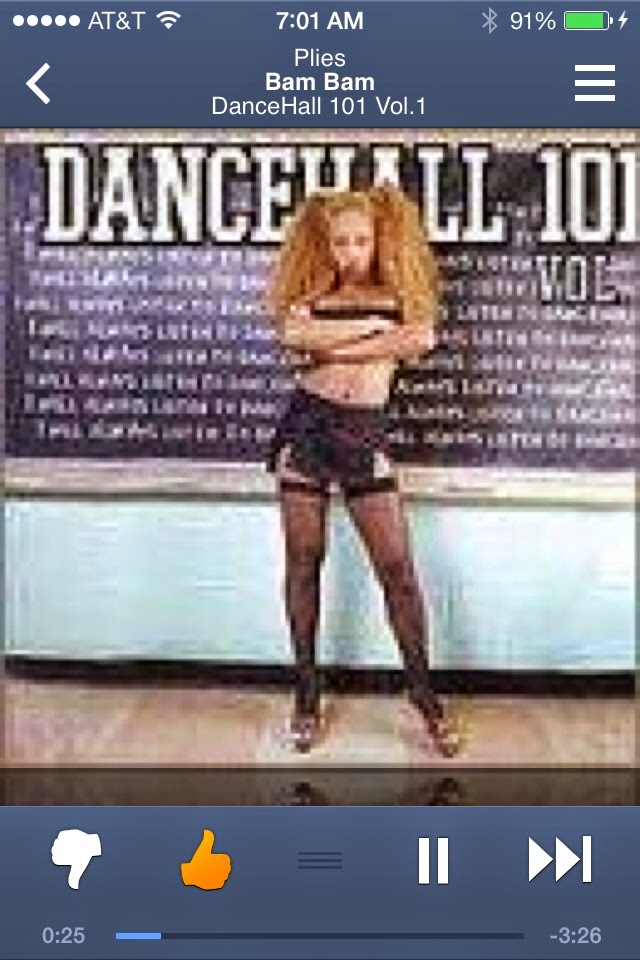 Feeling the dancehall this morning