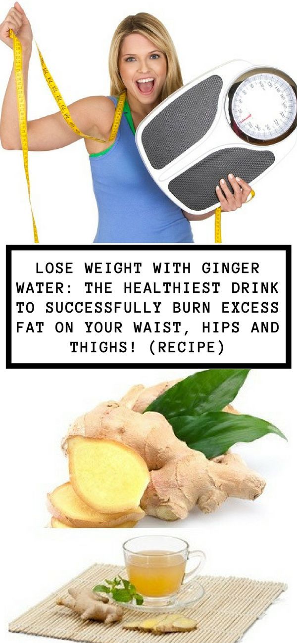 Lose Weight With Ginger Water The Healthiest Drink To Successfully Burn Excess Fat On Your