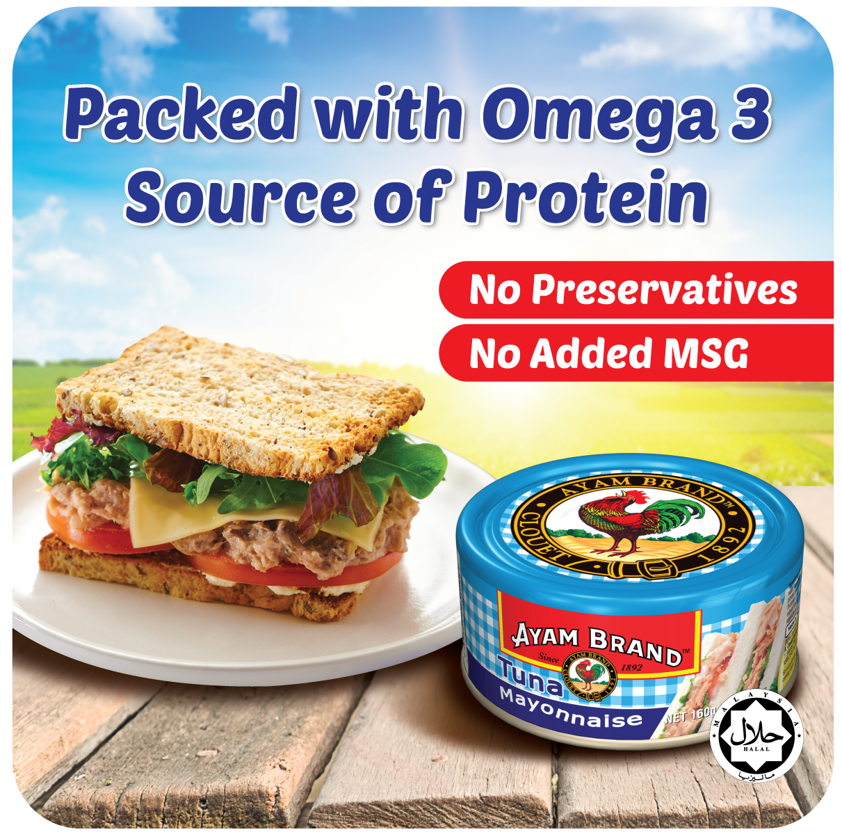Betty's Journey Get Your Dose of Omega3 with Ayam Brand™ Tuna and Saba