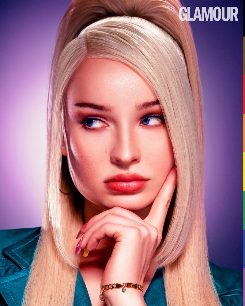 Kim Petras Clicked for Glamour UK Digital Issue June 2021