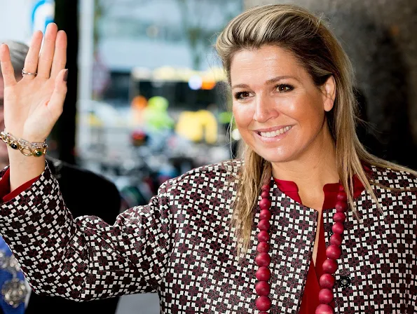 Queen Maxima of The Netherlands attends for the Social Powerhouse Symposium Serious Social Value
