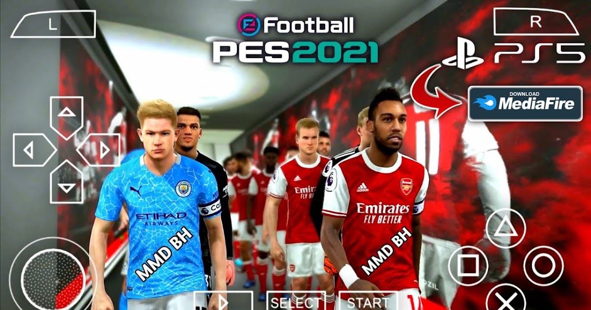 PES 2021 PPSSPP ISO Offline Download PS4 Camera