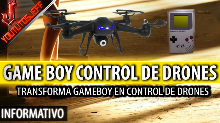 Transforma su Game Boy en un control de drones
