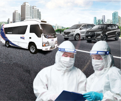 trac bus sebagai transportasi tenaga medis di masa pandemic