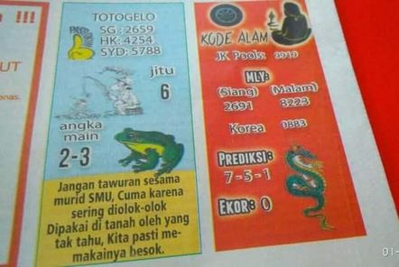 Prediksi Syair Hk 1 Oktober 2020 Keluaran Hk Hari Ini Jakarta4d