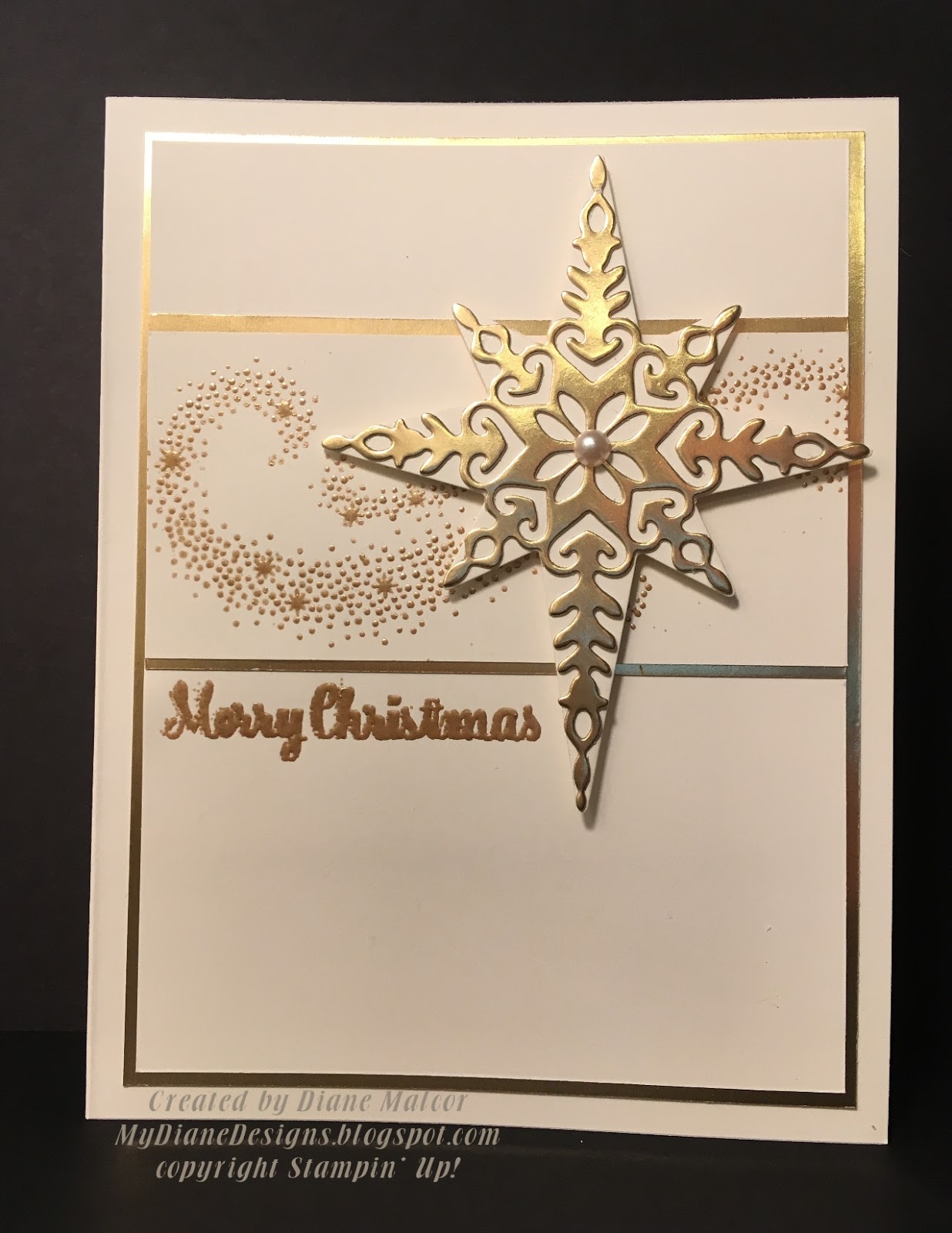 MyDiane Designs Silver and Gold Stars