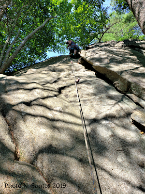 sport lead, redrocks, gloucester, rock climbing, slab climbing