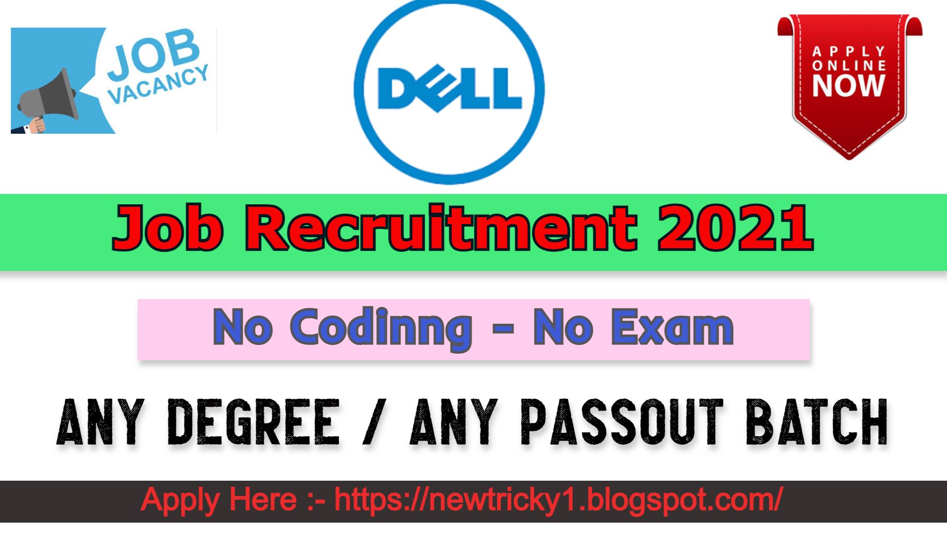 Dell Recruitment 2021 Dell Jobs For Freshers Dell Off Campus Job