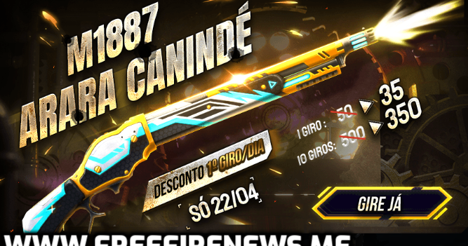 New Weapon Royale Skin M1887 Freefirenews Me