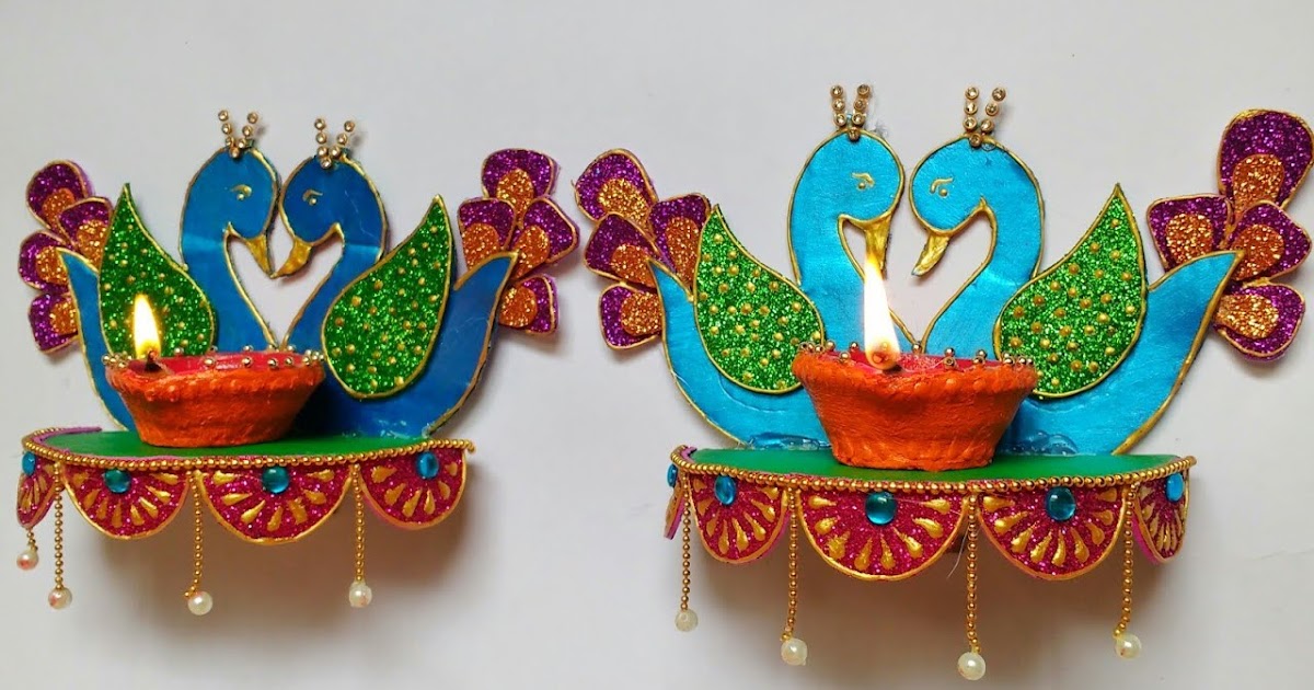 Wall Hanging Diya Stand crazzy crafting